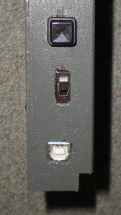On off button, Beep switch, Computer connection